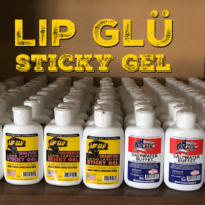 A display of many different types of sticky gel.