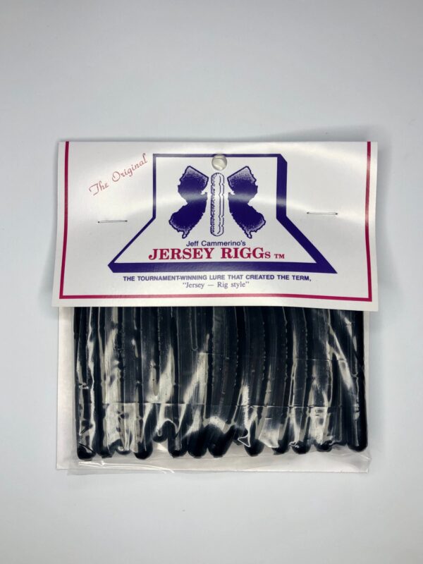 A package of jersey rods in black.